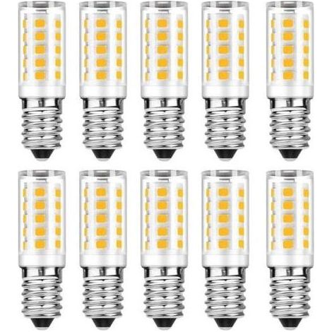 Lot de 10Ampoule LED E14, Blanc Froid 6000K, 5W, 500LM, Non Dimmable (1/5)