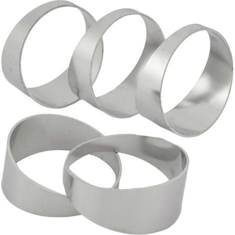Découpes en acier inoxydable à rayon serré de 90 degrés (non soudées) - Découpées au laser et ébavurées pour échappement sur mesure (1/5)