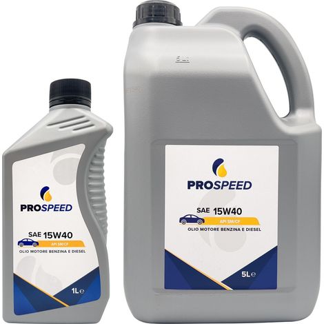 OLIO MOTORE PER AUTOVETTURE SAE 15W40 - lt. 1