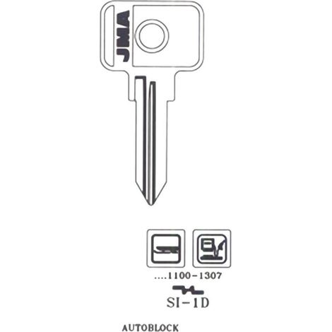 JMA llavin si 1-d acero caja 50 , Llavín SI 1D acero JMA. - Fabricada en acero de alta calidad, diseñada específicamente para cerraduras tipo SI (Sicur) y otros sistemas compatible
