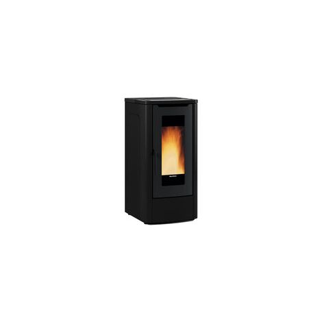 STUFA PELLET CANALIZ 12 KW TEOREMA PLUS AD NERO V6