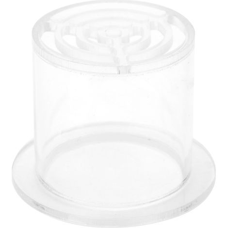 Couvercle de Protection d'élevage d'alimentation R mangeoire à corail transparente en acrylique pour bloquer les poissons (1/5)