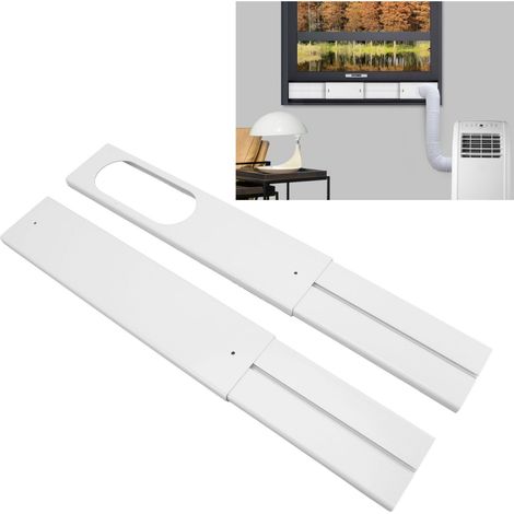 Set mit 4 verstellbaren Dichtungspaneelen für tragbare Fensterklimageräte (von 43 bis 140 cm) für Zuhause oder Büro. (1/5)