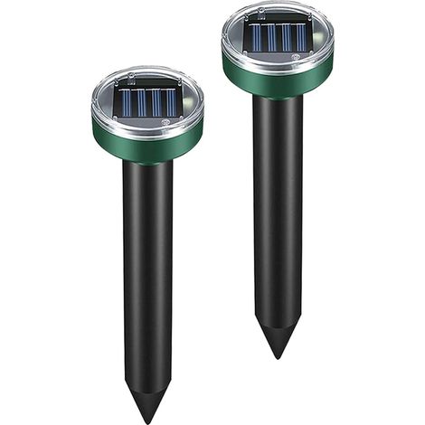 Répulsif à Ultrasons Solaire pour Extérieur - Répulsif à Vibration pour Serpents, pour Pelouse, Jardin et Cour. Appareil Électronique Haute Puissance pour l'Élevage de Bétail (1/4)