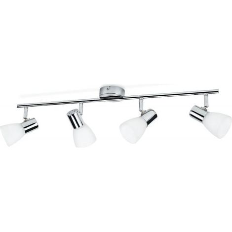 PHILIPS - FARETTO ORIENTABILE LED  4 X 4,3W 1360 LUMEN CROMATO (1/2)
