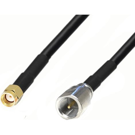 Antennenkabel FME-Stecker / SMA-RP-Stecker RG58 1 m