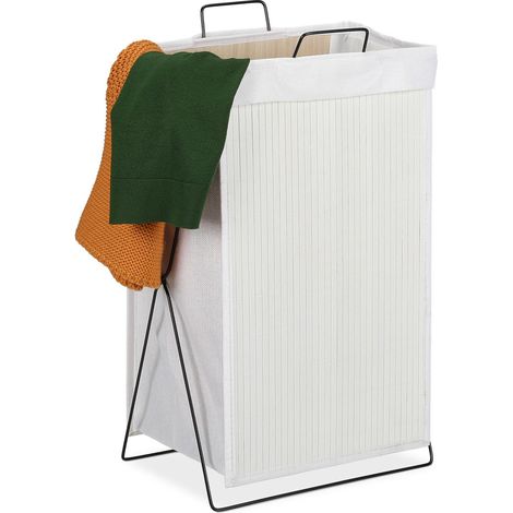 Cesta de ropa de bambu
