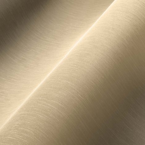 Papier peint intissé beige Tapisserie effet textile gaufrage Papier peint minimaliste rayures verticales idéal pour chambre (1/3)