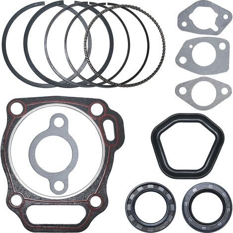 Segments de piston, joint de cylindre pour Honda GX390 188F 13HP 5KW, joint d'huile, joint d'admission, joint de cylindre, joint d'admission, joint de carburateur, joint d'huile, joint de couvercle de (1/5)