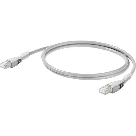 Weidmüller 2661950080 RJ45 Câble réseau, câble patch CAT 6a S/FTP 0.80 m gris 1 pc(s)