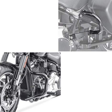 Crash Bars + Barres de protection de sacoches pour Harley Sport Glide 18-25