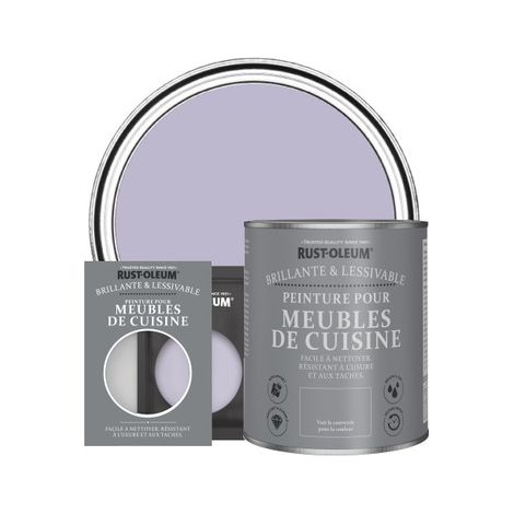 Peinture pour Meubles de Cuisine, Finition Brillante - Glycine (1/3)