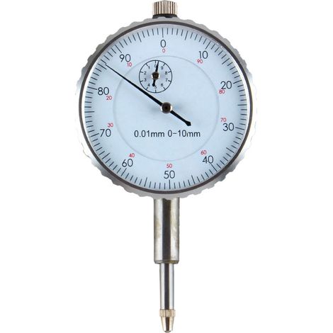 Dial Indicator Gage 0-10MM Outer Measuring 0.01mm Accurate Clock