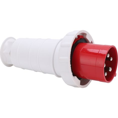 Prise industrielle robuste IP67 380-415V 63A 5 pôles 3P+N+E pour applications agricoles et industrielles (1/5)