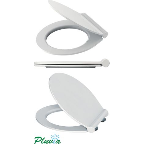 Pluvia Duroplas gepolsterter Universal-Toilettensitz