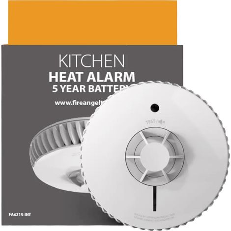 FireAngel FA-6215-INT Hitzemelder batteriebetrieben (Ø x H) 118.1 mm x 41.3 mm