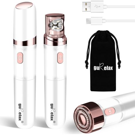 Épilateur pour femme (nouveau), épilateur facial rechargeable pour femme, appareil d'épilation, épilateur électrique 2 en 1 pour le visage (1/5)