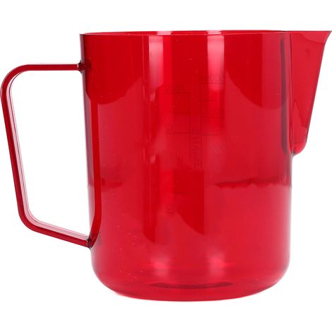 Pichet à lait acrylique 600ml avec bec aigle, résistant et idéal pour mousser le lait (1/5)