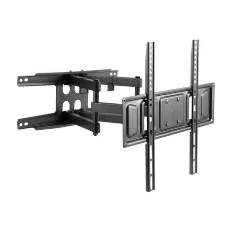 SUPPORTO TV PIATTA BR LED 12 BRAVO ACCIAIO VERNICIATO NERO 32/75 KG 40