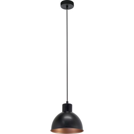 Eglo Pendelleuchte Truro 1 schwarz, kupfer Pendelleuchte (1/5)