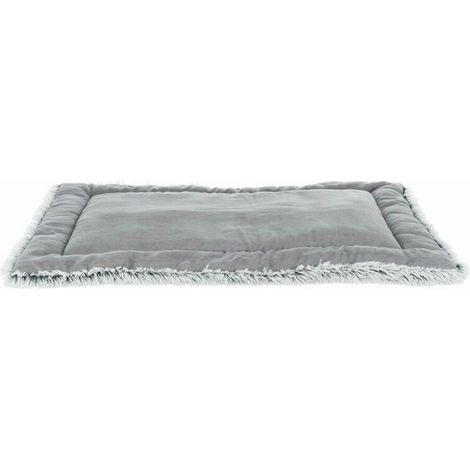 Alfombra para perros Trixie Blanco Negro Gris Felpa 75 × 55 cm (1/5)