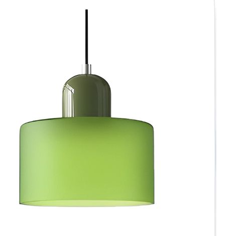 Suspension, suspension en verre, suspension colorée et originale, suspension pour salle à manger, diamètre 15 cm (1/5)