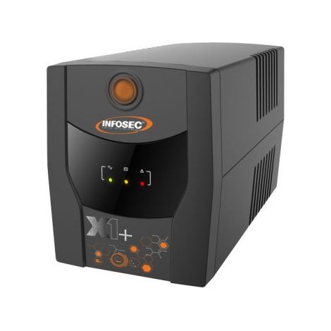 Onduleur tower INFOSEC X1+ 2200 VA FR Schuko Noir