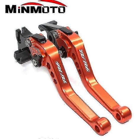Accessoires moto uniques compatibles avec Yamaha YZF-R6 (2005-2016) : leviers de frein et d'embrayage courts, poignées. (1/5)