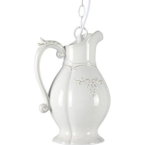 Suspension pot en céramique (1/2)