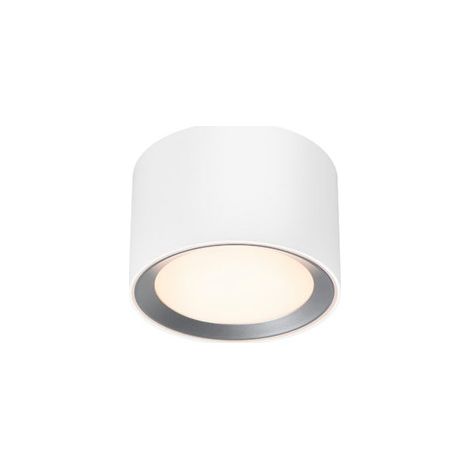 Surface spot LANDON 8 Métal Blanc, H.8.2 - IP44 - LED Module /Nordlux Intérieur (1/5)
