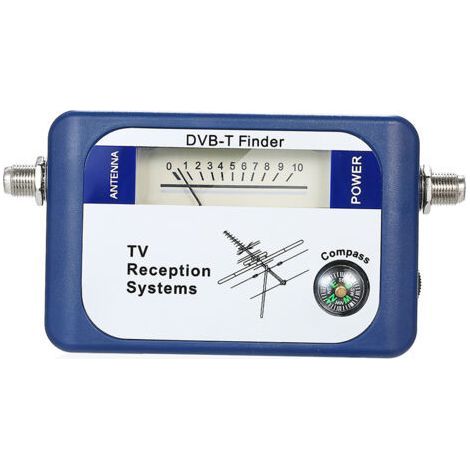 Detector de señal de antena digital, receptor de TV con brújula