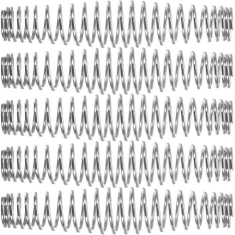 Lot de 20 Ressorts de Précision en Acier Inoxydable pour Sécateurs et Ciseaux, Légers et Faciles à Transporter, Usage pour Jardin et Élagage (1/5)