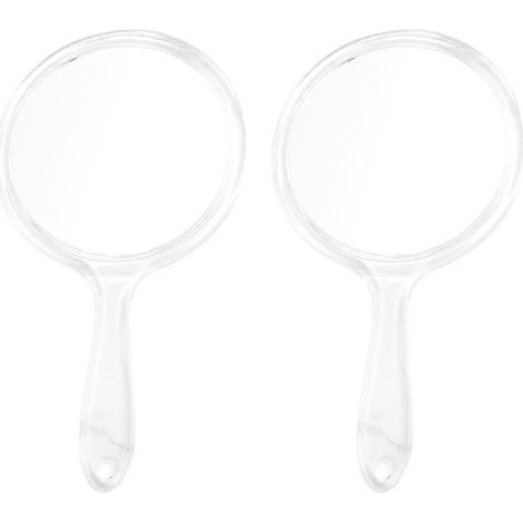2 miroirs en plastique transparent (1/3)