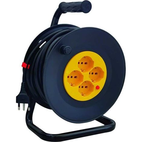 Enrollador de cable bricolaje 49028 Electraline