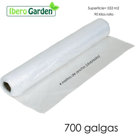 Plástico Natural 700 Galgas Y 4 Metros ANCHO (PRECIO X metro lineal) (1/2)