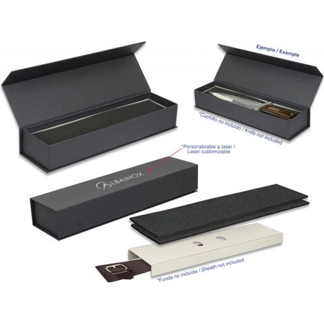 Scatola magnetica Martinez Albainox personalizzabile 39x10x6 cm rigida
