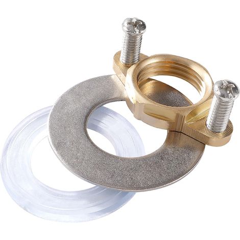 20mm Kit de Fixation de Robinet Monobloc, Kit D'écrou de Fixation de Robinet, pour Robinets D'évier de Cuisine et de Salle de Bain, Cuivre (1/5)
