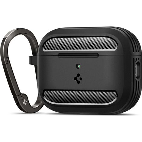 Spigen Rugged Armor Schutzhülle für AirPods 3 – Mattschwarz (1/5)