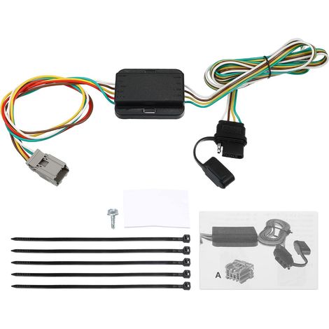 Faisceau Électrique de Remorque 4 Broches ABSOPRO Kit OV2135-001 pour Attelage et Connexion de Feux (1/5)