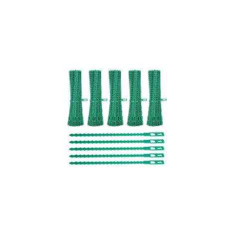 Confezione da 500 fascette per piante, 17 cm, regolabili, flessibili, in plastica, per il sostegno delle piante. - Crezuo (1/4)