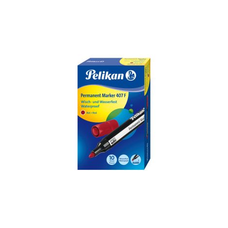 ROTUL.PELIKAN 407 F ROJO - Pack de 10 unidades