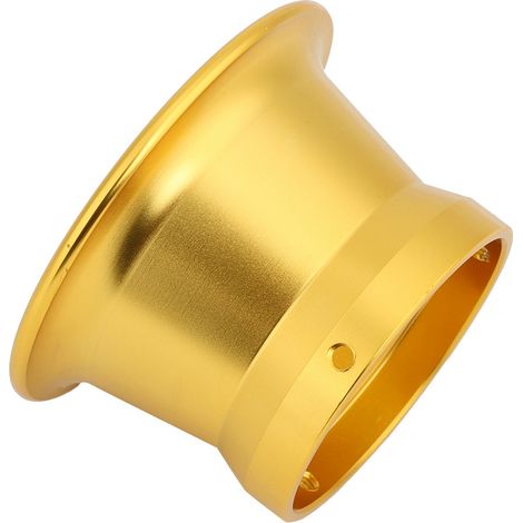 Filtre à air moto 50mm, coupelle d'interface et corne à vent pour carburateur 24/26/28/30mm, doré (1/4)