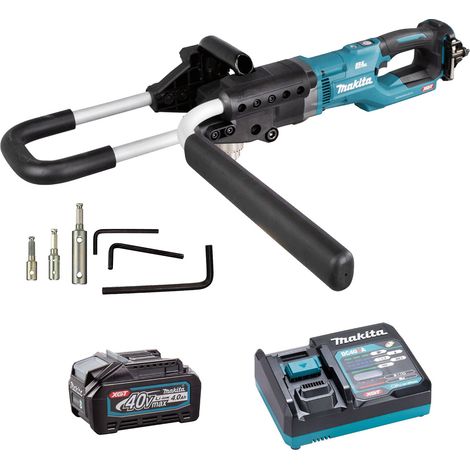Makita DG001GM108 40V Robust, heavy-duty XGT brushless earth auger - 1 x BL4040 Battery and Charger (1/5)