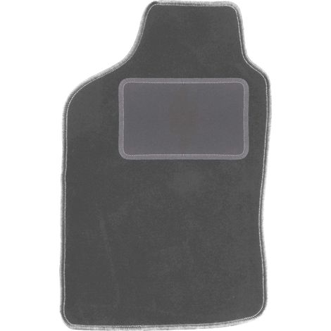 Fahrermatte aus Velours für: Nissan Micra K10 Schrägheck (1983–1991), Graphit