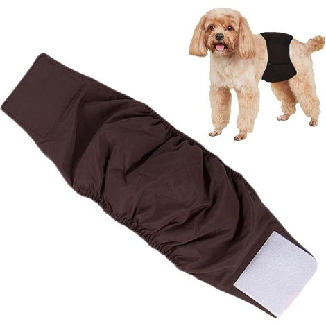 Couches lavables anti-fuites pour petites chiennes Couches pour chatons et chiots de taille moyenne Couches pour chiens mâles de taille moyenne Couvertures absorbantes pour l'urine des chiens