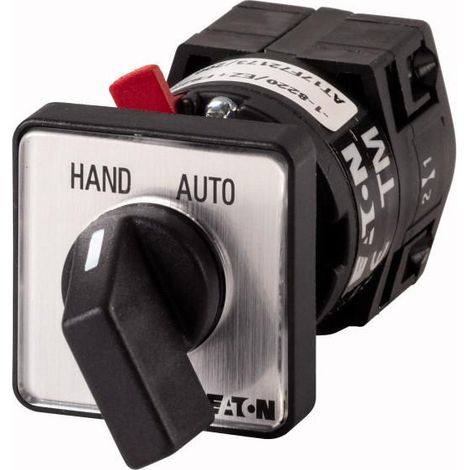 Inverseurs Contacts: 2 10 A plastron: HAND-AUTOMATIK 60 ° à accrochage Montage encastré avec f EATON TM-1-8220/EZ+FS288