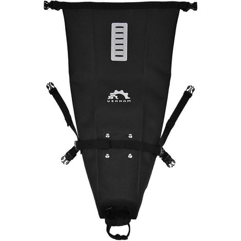 Fahrradsatteltasche 10L, wasserdicht, verstellbar, mit Rollverschluss