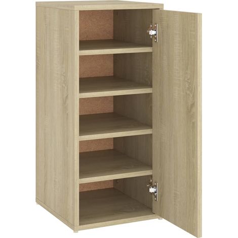Scarpiera mobile contenitore per scarpe mobile per ingresso/corridoio/soggiorno design Sonoma 32 x 35 x 70 cm truciolato marrone 020021694