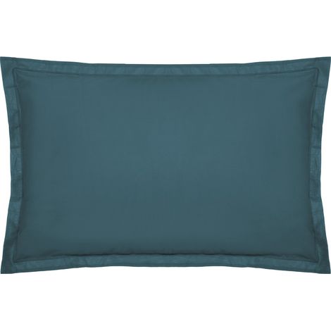 Fodera per cuscino carina in cotone blu anatra 50x70cm - Atmosphera créateur d'intérieur
