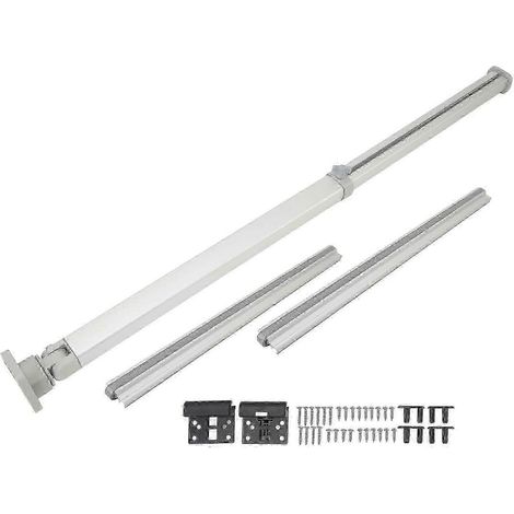 Pieds de table pliables, adaptés aux camping-cars, remorques et bateaux, mesurant 545-930 mm. (1/5)